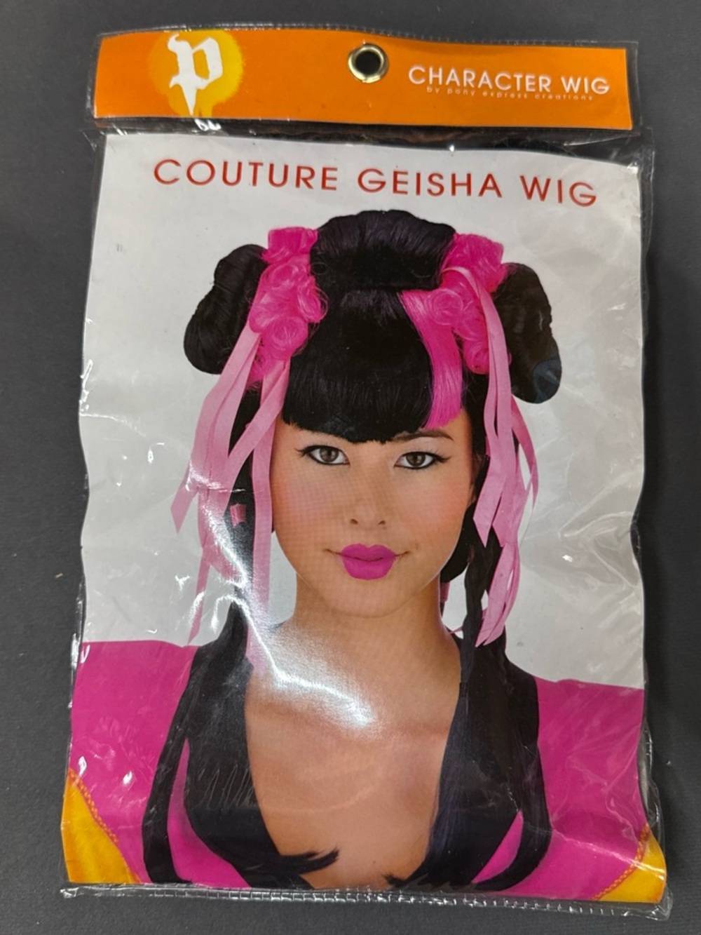 Couture Geisha Wig - Pink and Black by